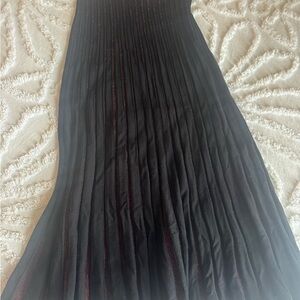 Marine Layer Black A-Line Skirt